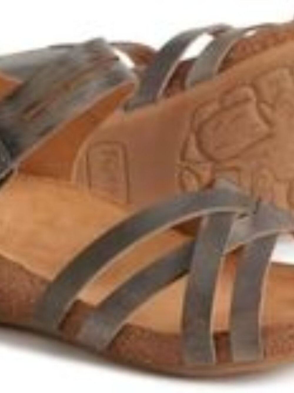 KORKS Sage Green Primrose Strappy Sandals Size 9 M